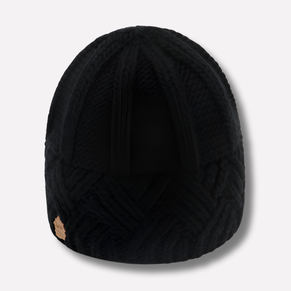 Bonnet en maille pour femme