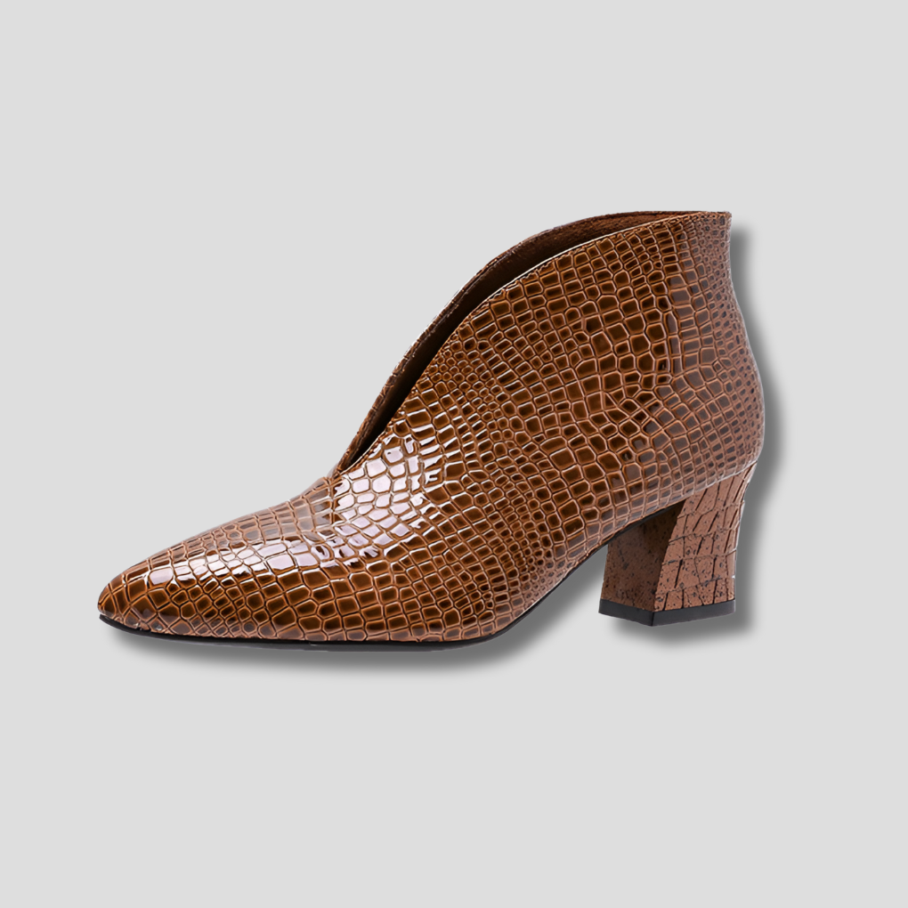 Bottines à talons aiguilles pour femmes