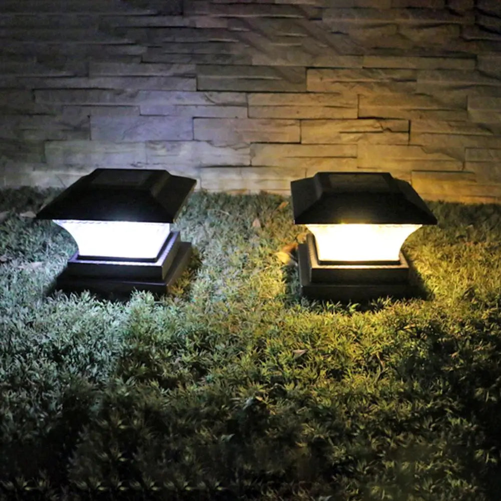 LuxeJardin - Lampe LED Solaire pour Éclairage Extérieur Économique