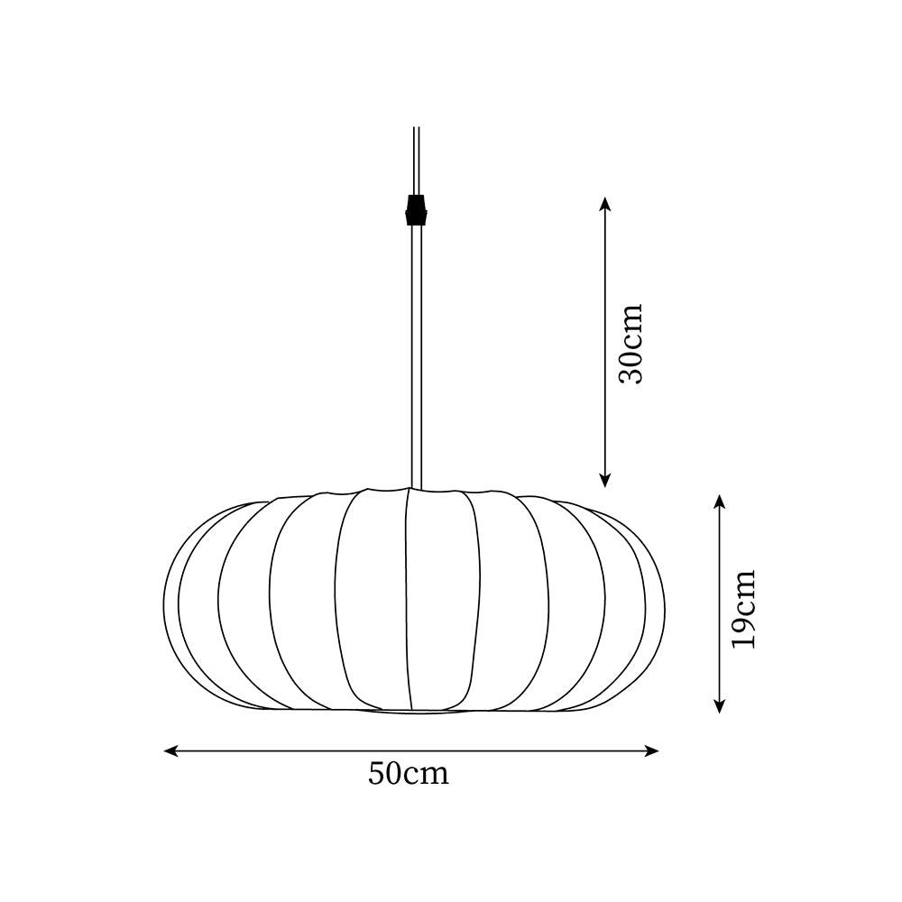 LumineuxDesign - Lampe Suspended Minimaliste en Bois Naturel