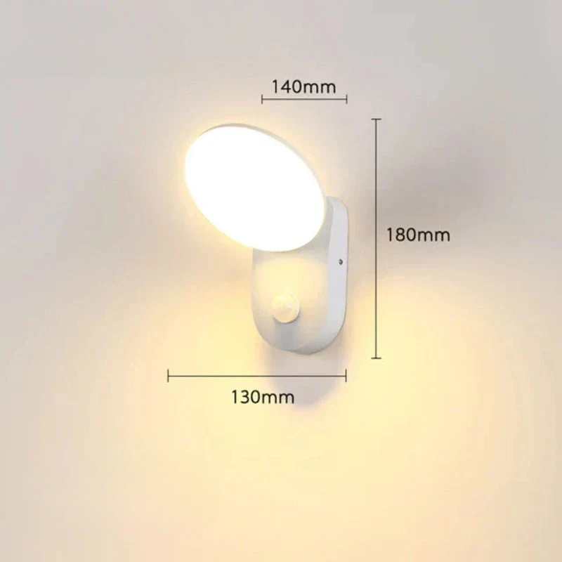 LumiGuard - Lampe Extérieure Intelligente avec Détection de Mouvement