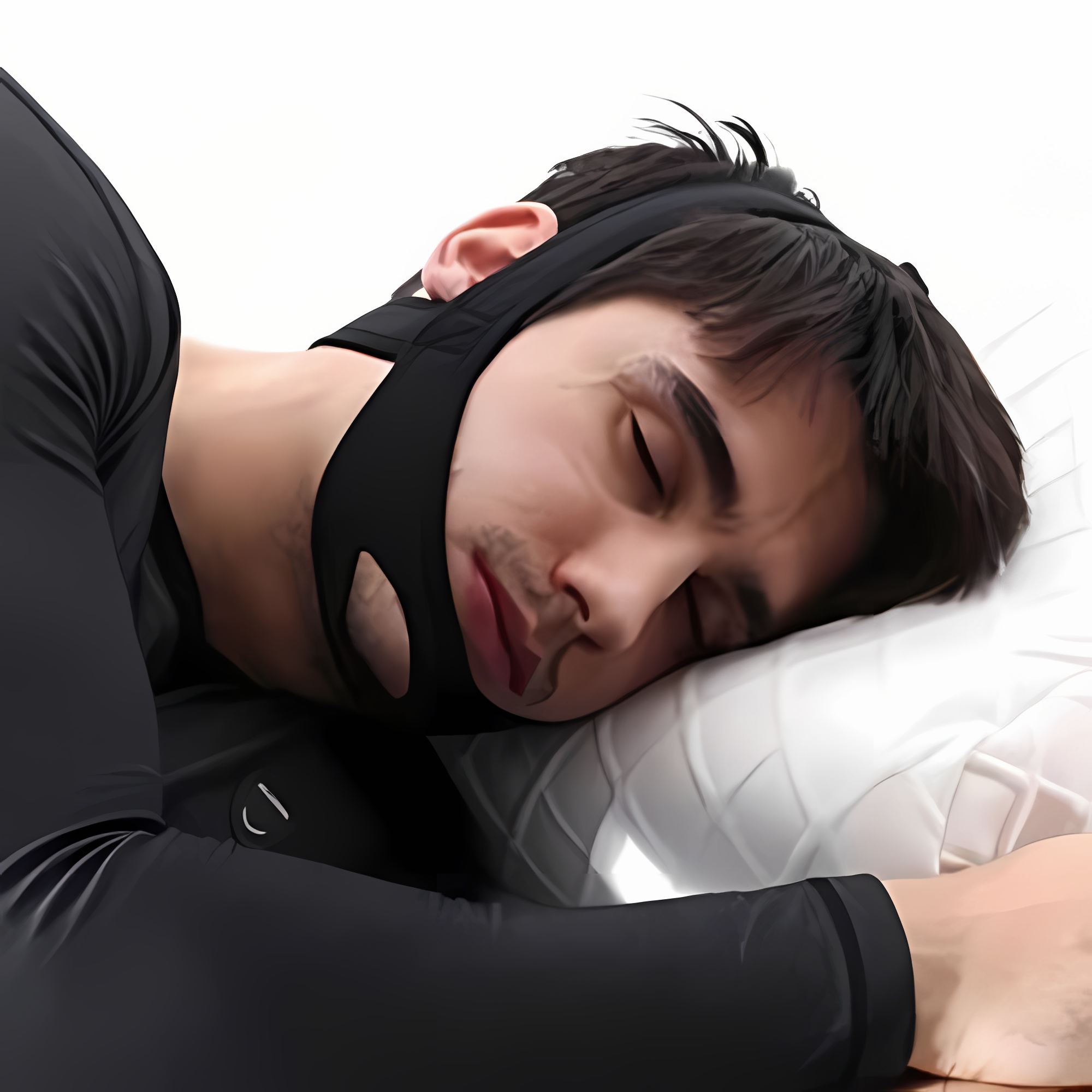 SleepWell - Bande Anti-Snore Pour un Sommeil Réparateur et Confort Optimal