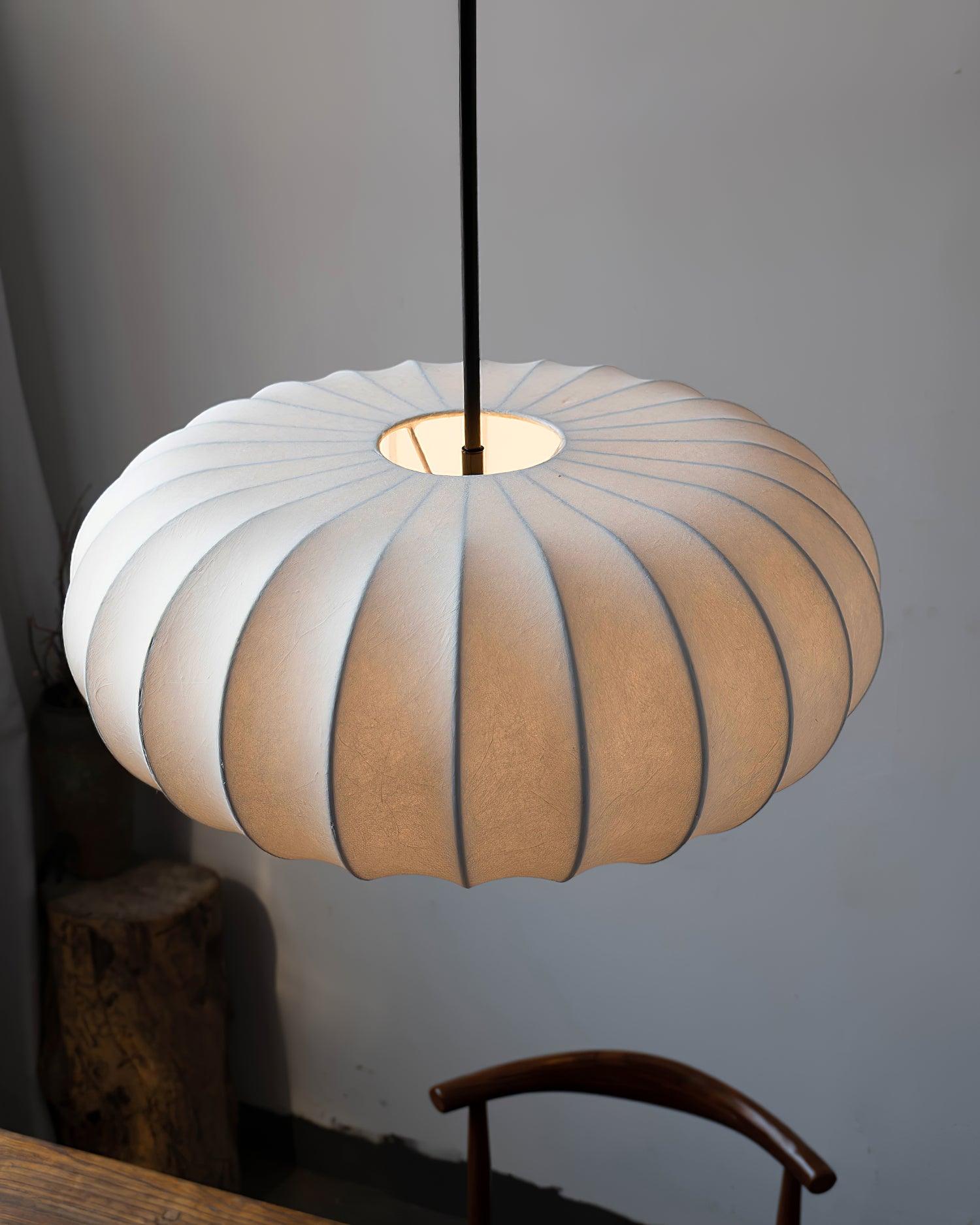 LumineuxDesign - Lampe Suspended Minimaliste en Bois Naturel