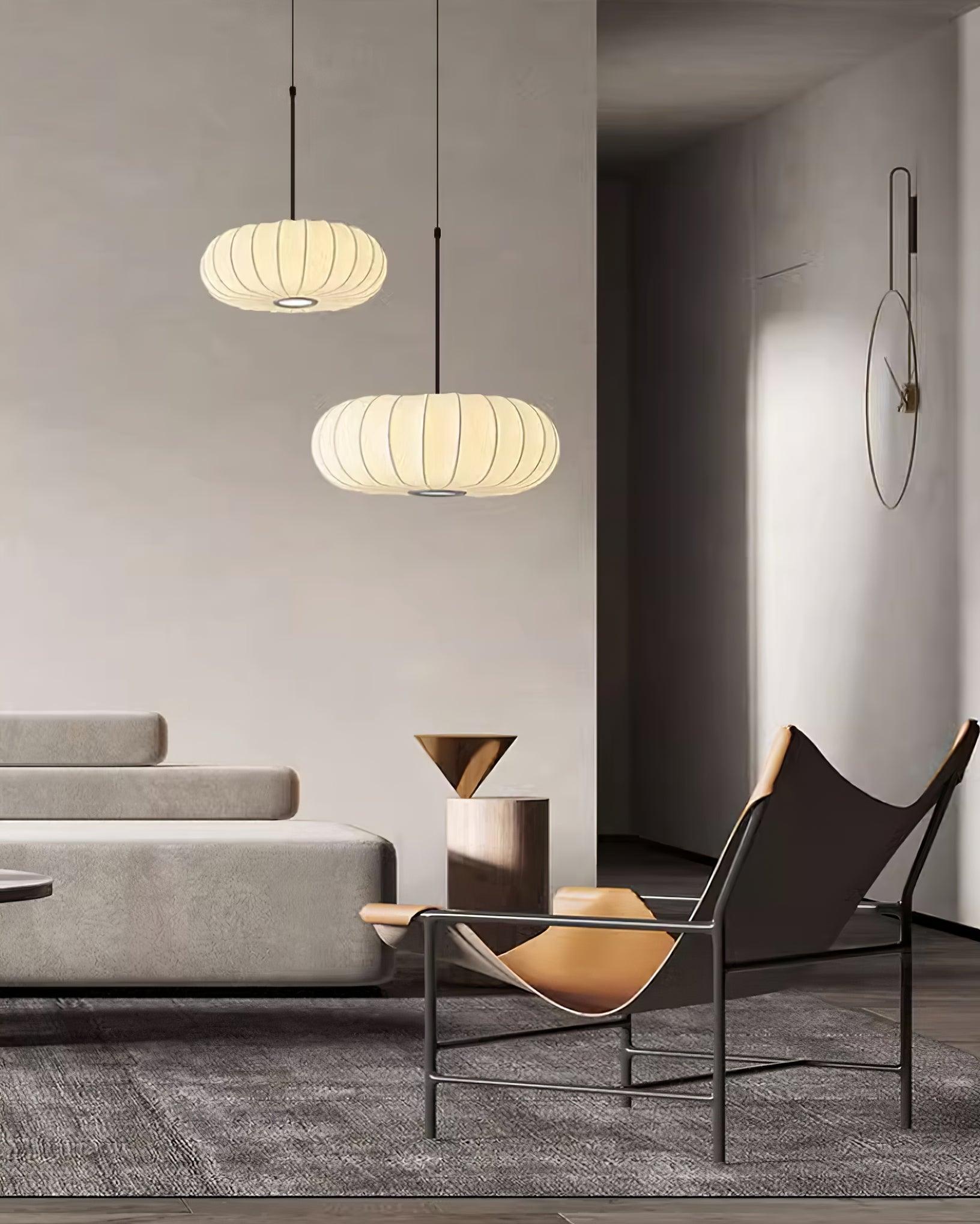 LumineuxDesign - Lampe Suspended Minimaliste en Bois Naturel