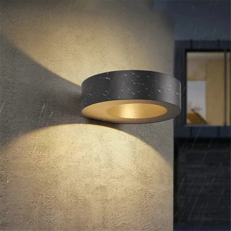 LumiBright - Applique murale extérieure moderne et adjustable