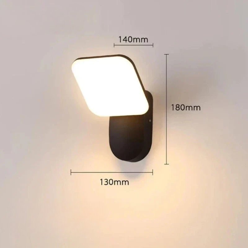 LumiGuard - Lampe Extérieure Intelligente avec Détection de Mouvement