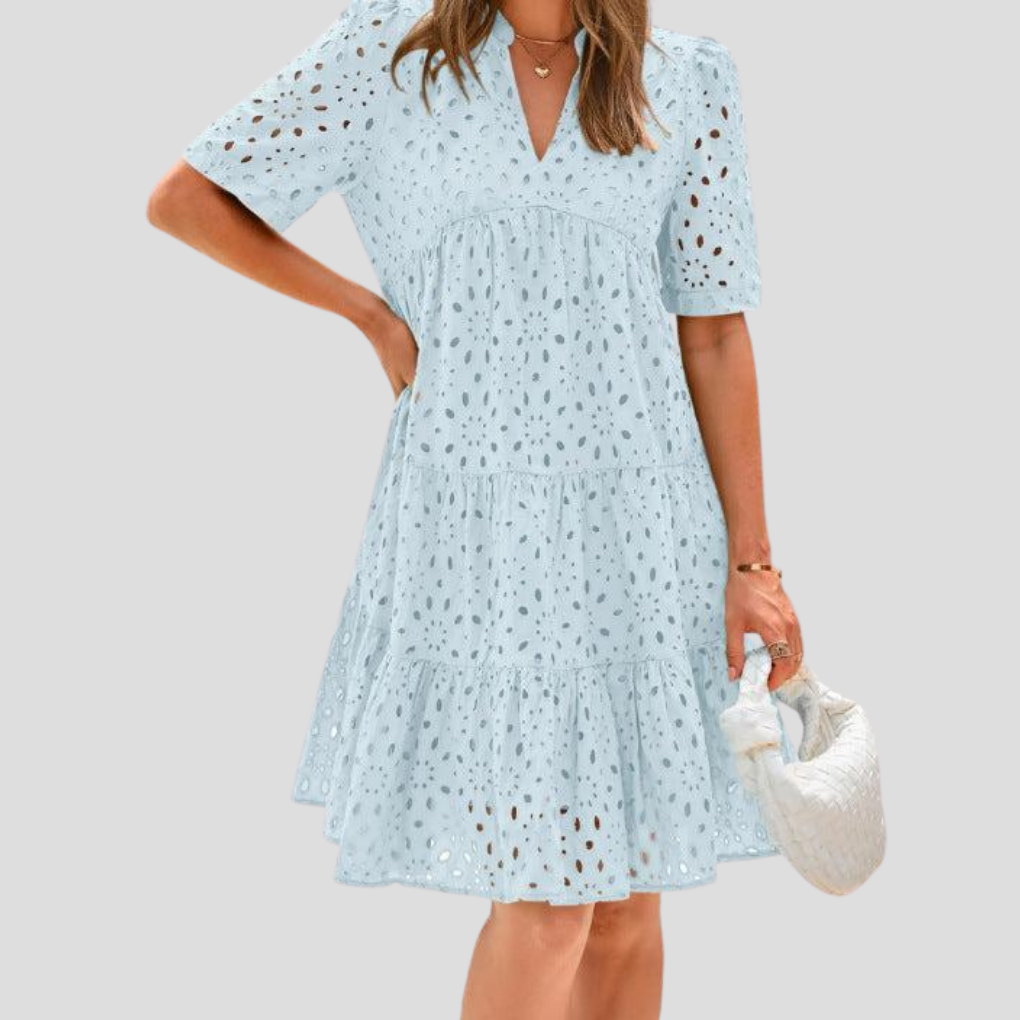 Robe d'été en crochet pour femme