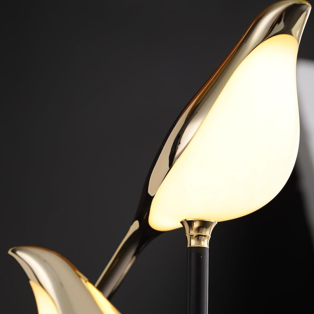 LumièreChic - Lampe de bureau LED moderne en or galvanisé