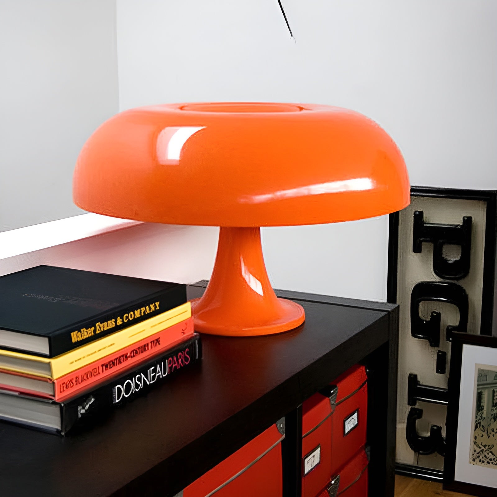 LumiFashion - Lampe LED Champignon Design Rétro et Éco-énergétique