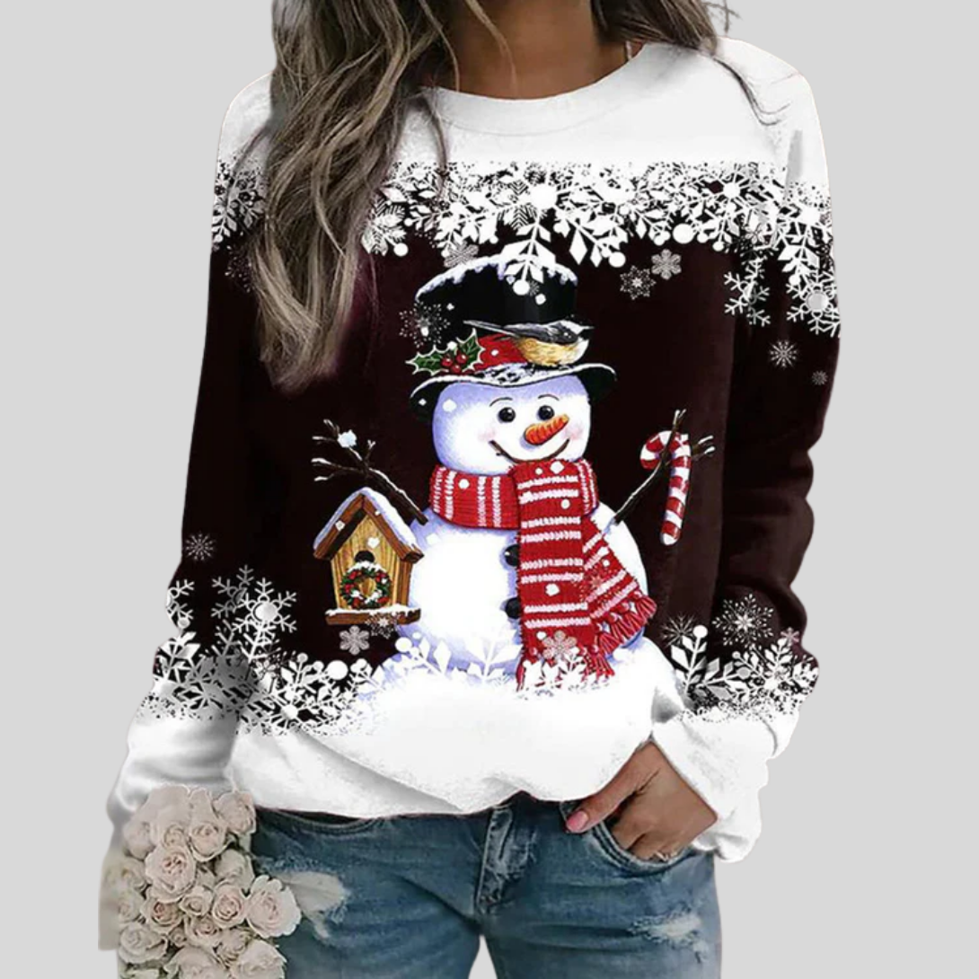 Sweatshirt de Noël pour Femme