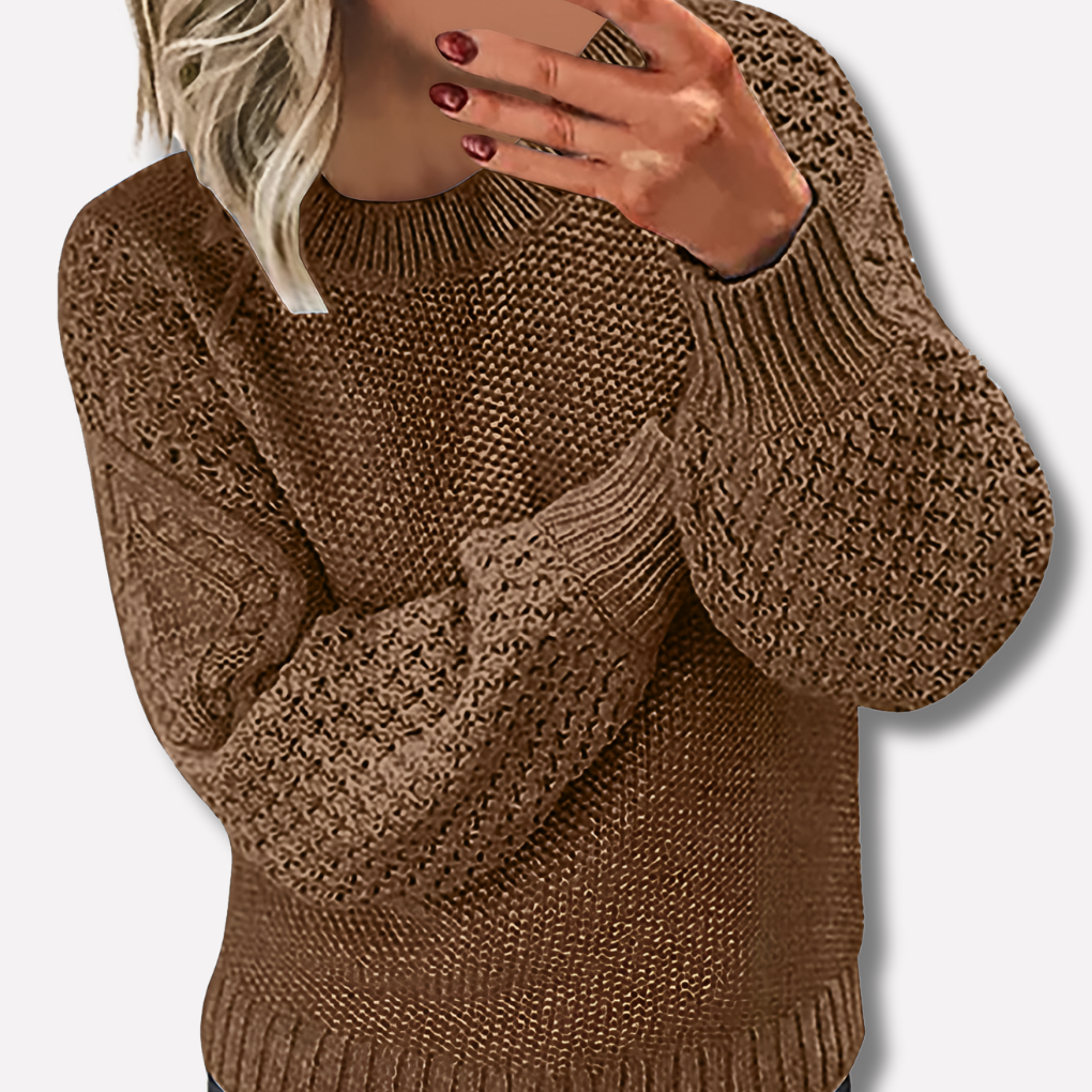 Pull chaud élégant pour femme