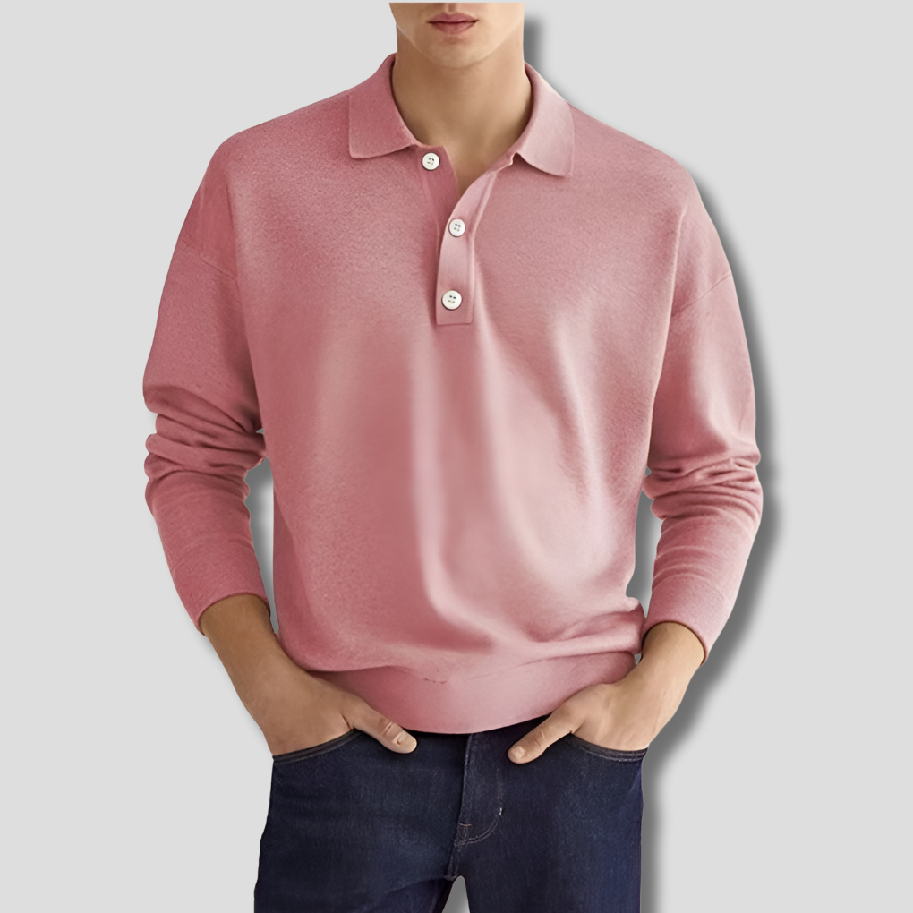 Polo en mélange de coton pour homme – Un style impeccable au quotidien