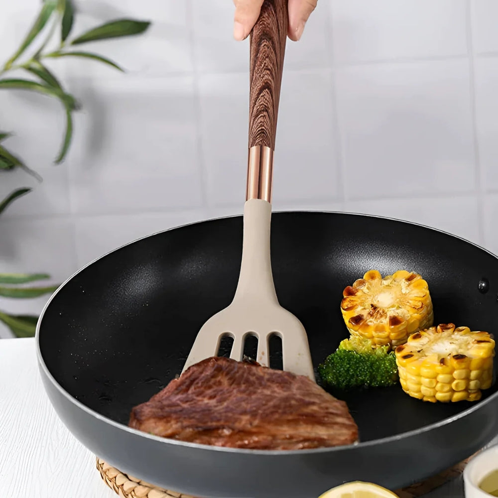 Set de 10 Ustensiles de Cuisine en Silicone