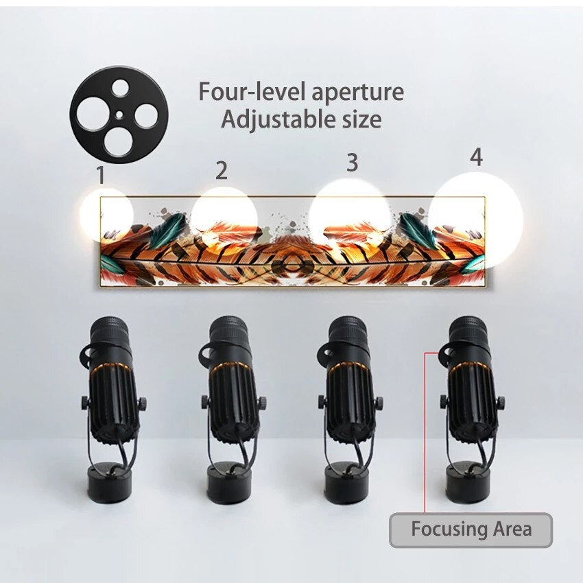 LumiBrillante - Spot LED Ajustable pour Éclairage Intérieur Moderne