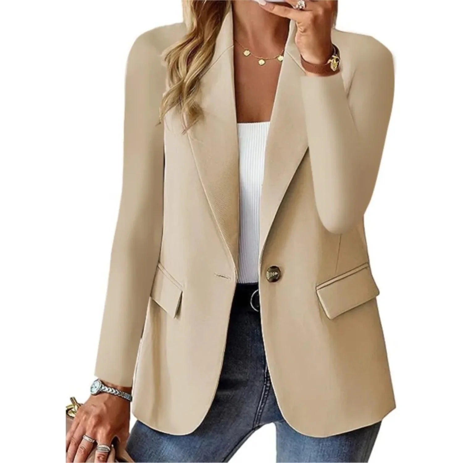 Blazer Élégant et Confortable pour Femme