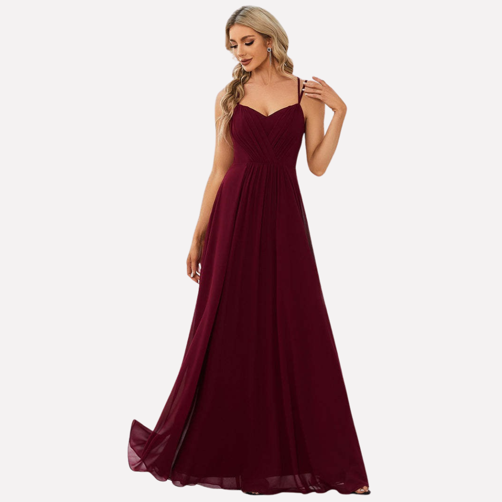 Robe à dos nu pour femmes