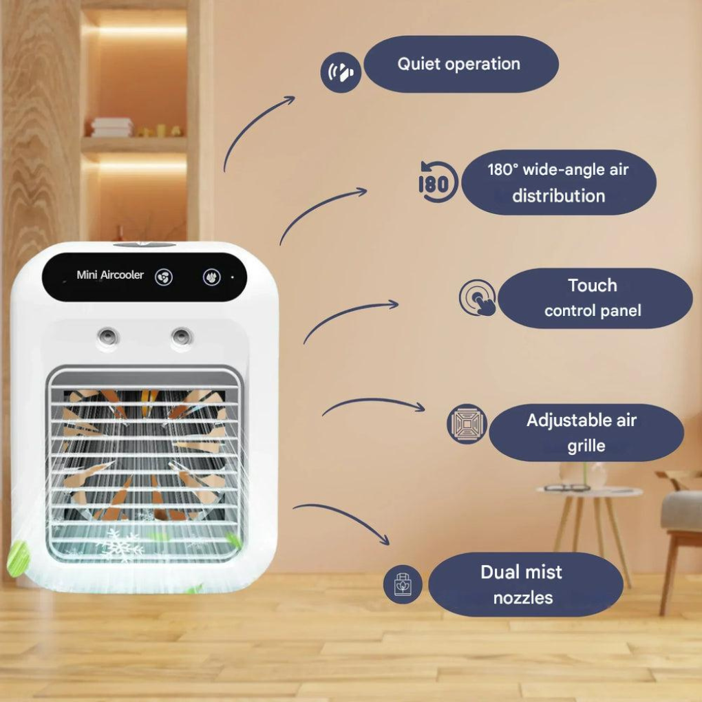 Refroidisseur et diffuseur d'air d'été