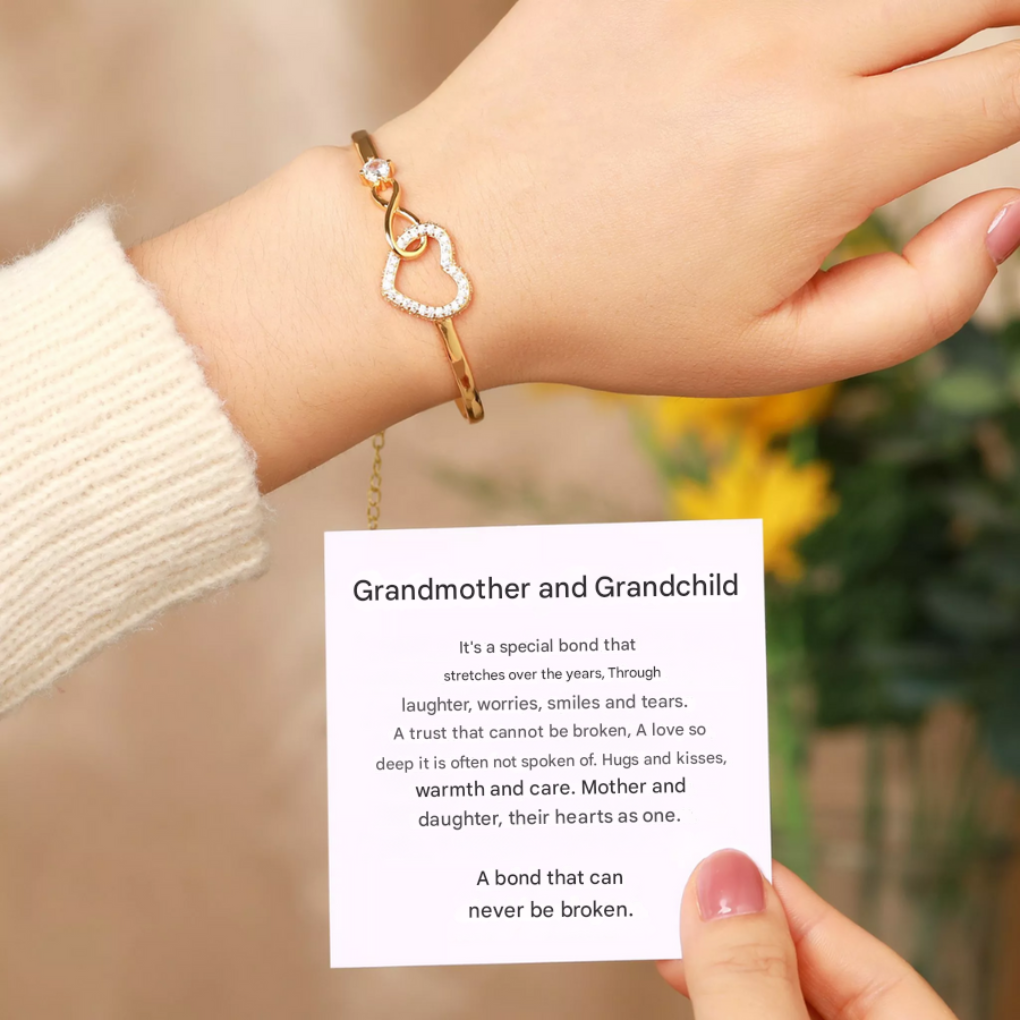 Bracelet Infini Cœur pour Femmes