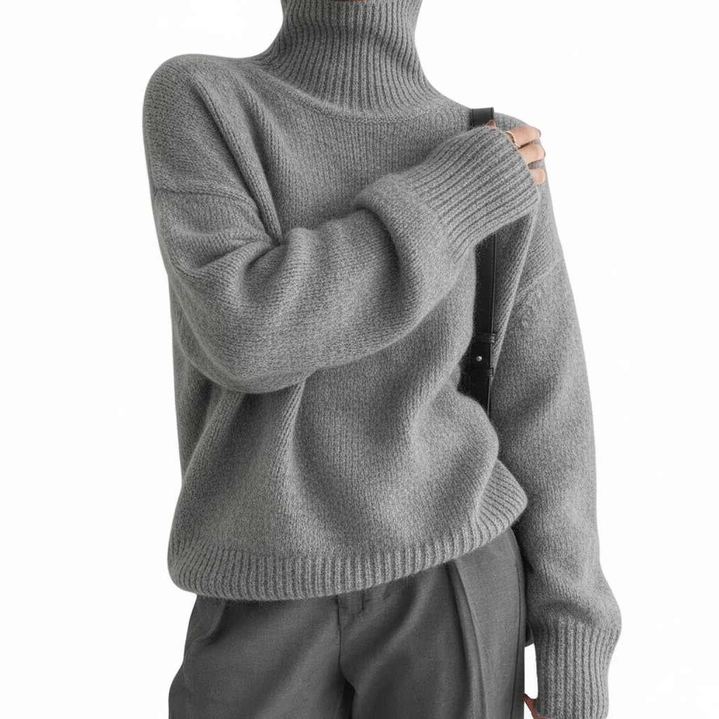 Pull col roulé pour femmes