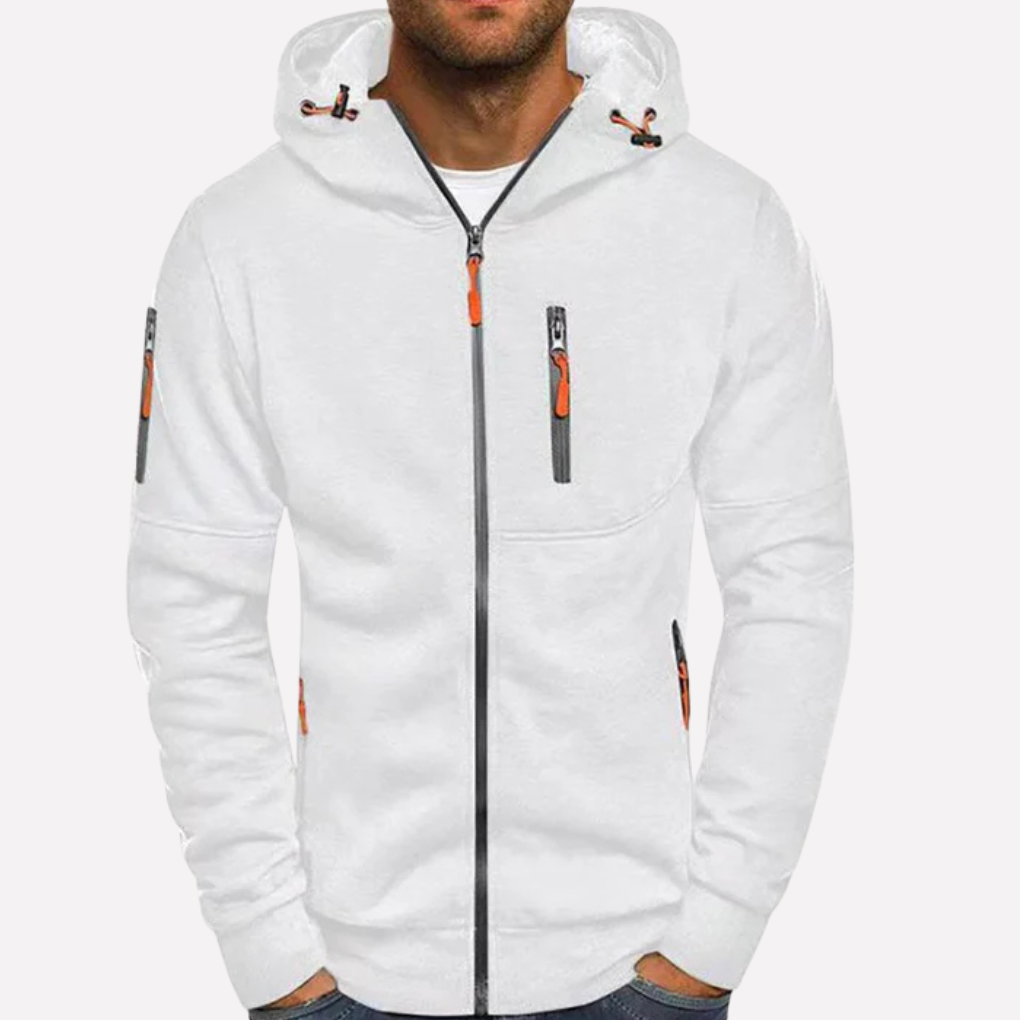 Veste à capuche stylée