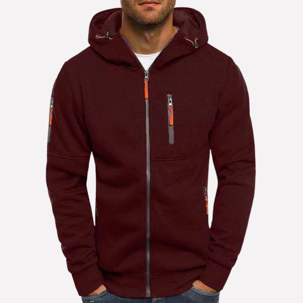 Veste à capuche stylée