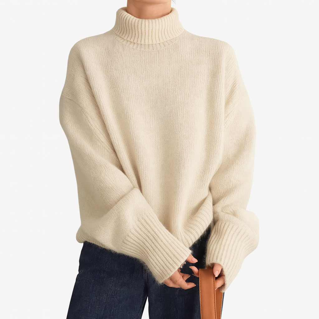 Pull col roulé pour femmes