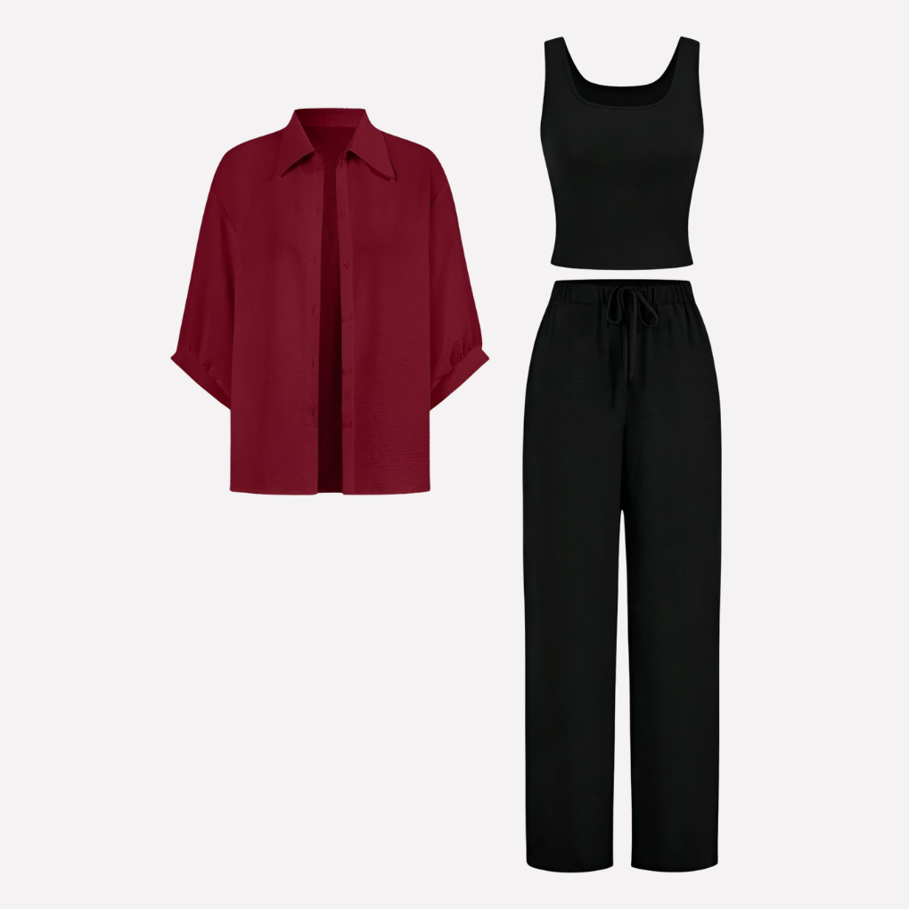 Ensemble trois pièces pour femme