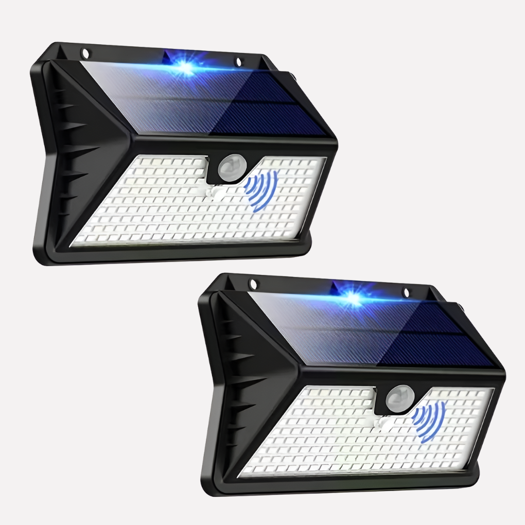 Lampes à détecteur de mouvement solaire extérieur