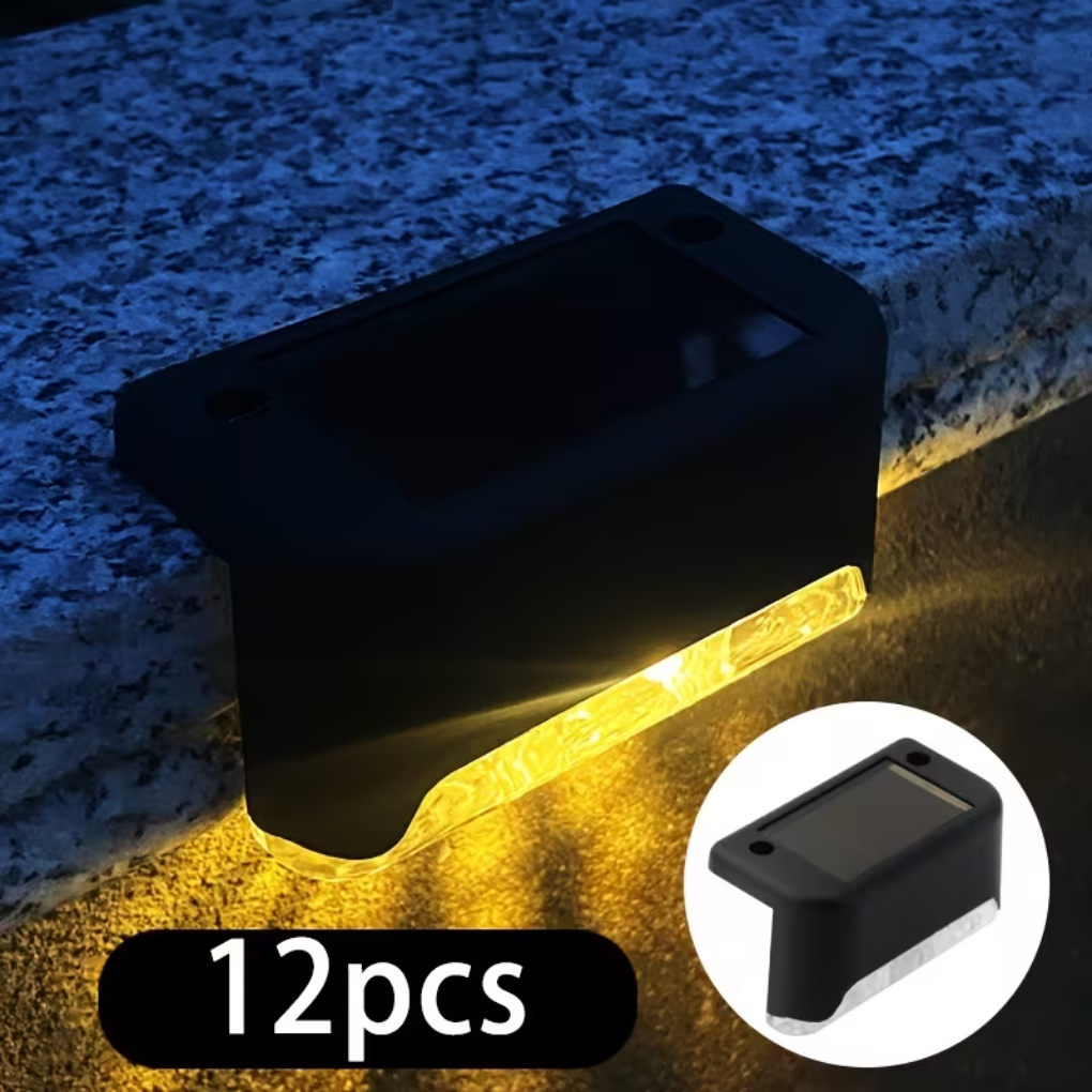 Lumières solaires pour deck et clôture extérieures
