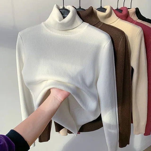 Giselle™ - Pull Col Roulé d'Hiver Chaud et Confortable