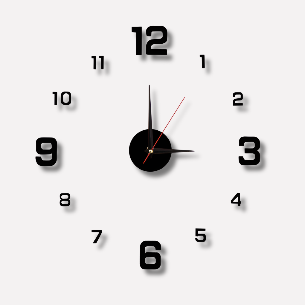 Horloge murale DIY Artistry Chrono