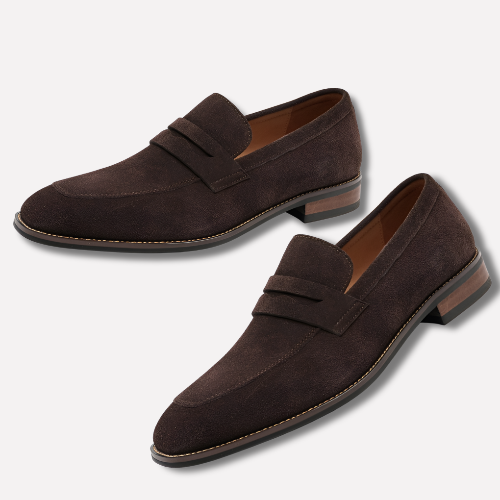 Mocassins en daim pour hommes