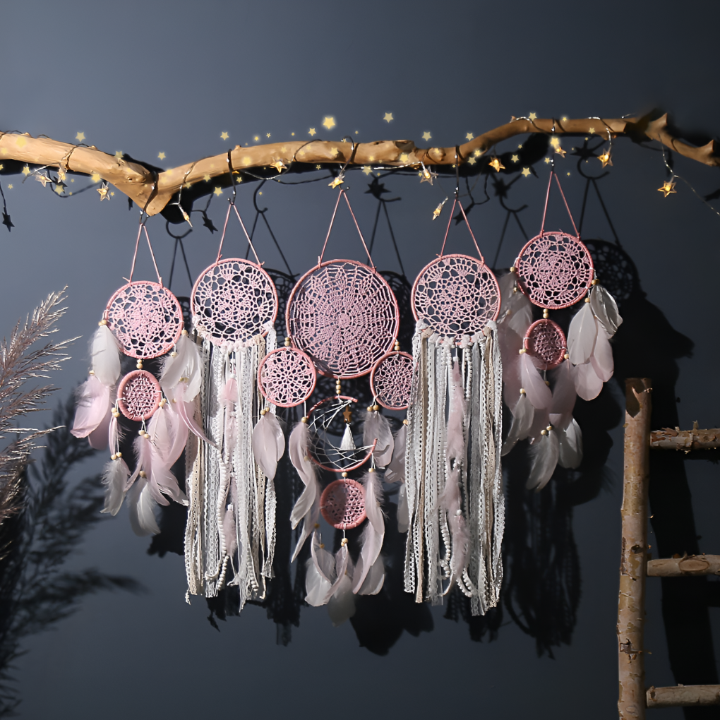 Ensemble attrape-rêves bohème