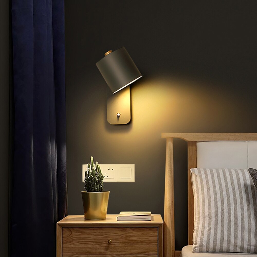 Frendor - Applique Murale Moderne LED avec Interrupteur pour Décoration Intérieure