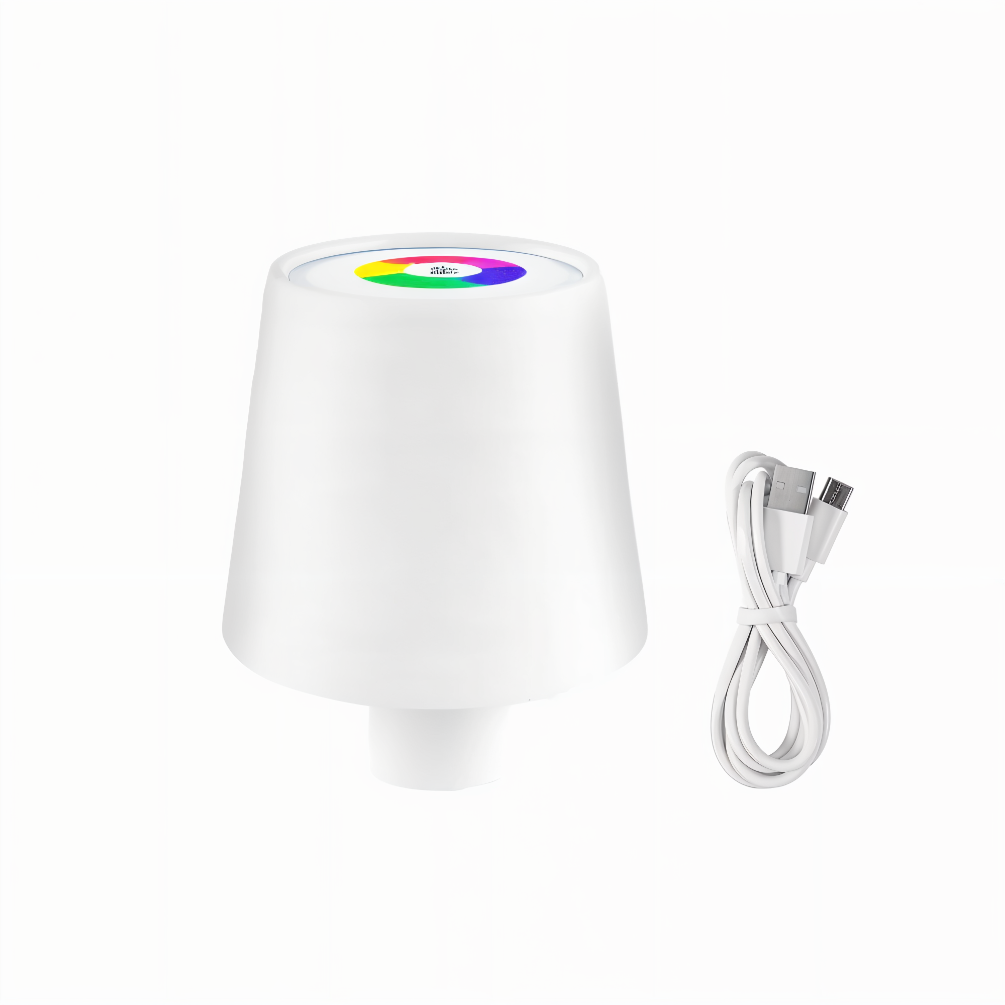 VinoGlint - Lampe de Table Portable et Dimmable en Forme de Bouteille de Vin