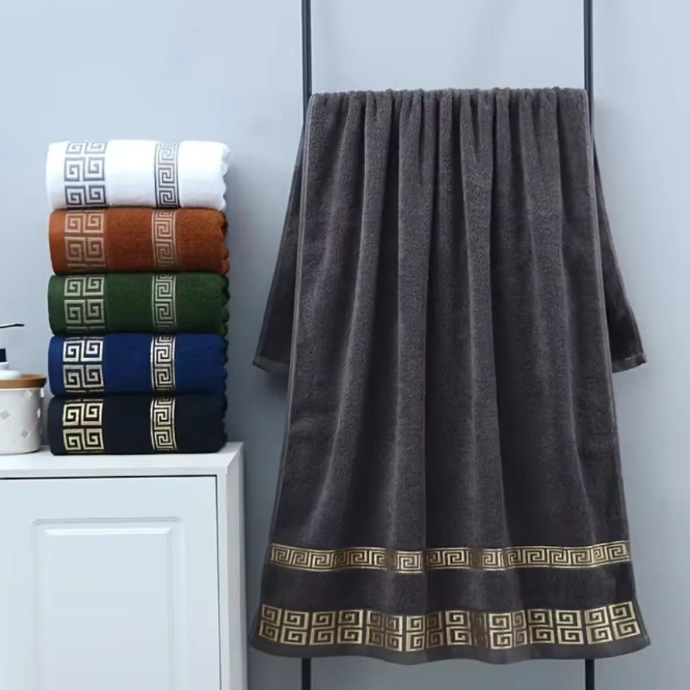 Lot de 2 serviettes en mélange de coton