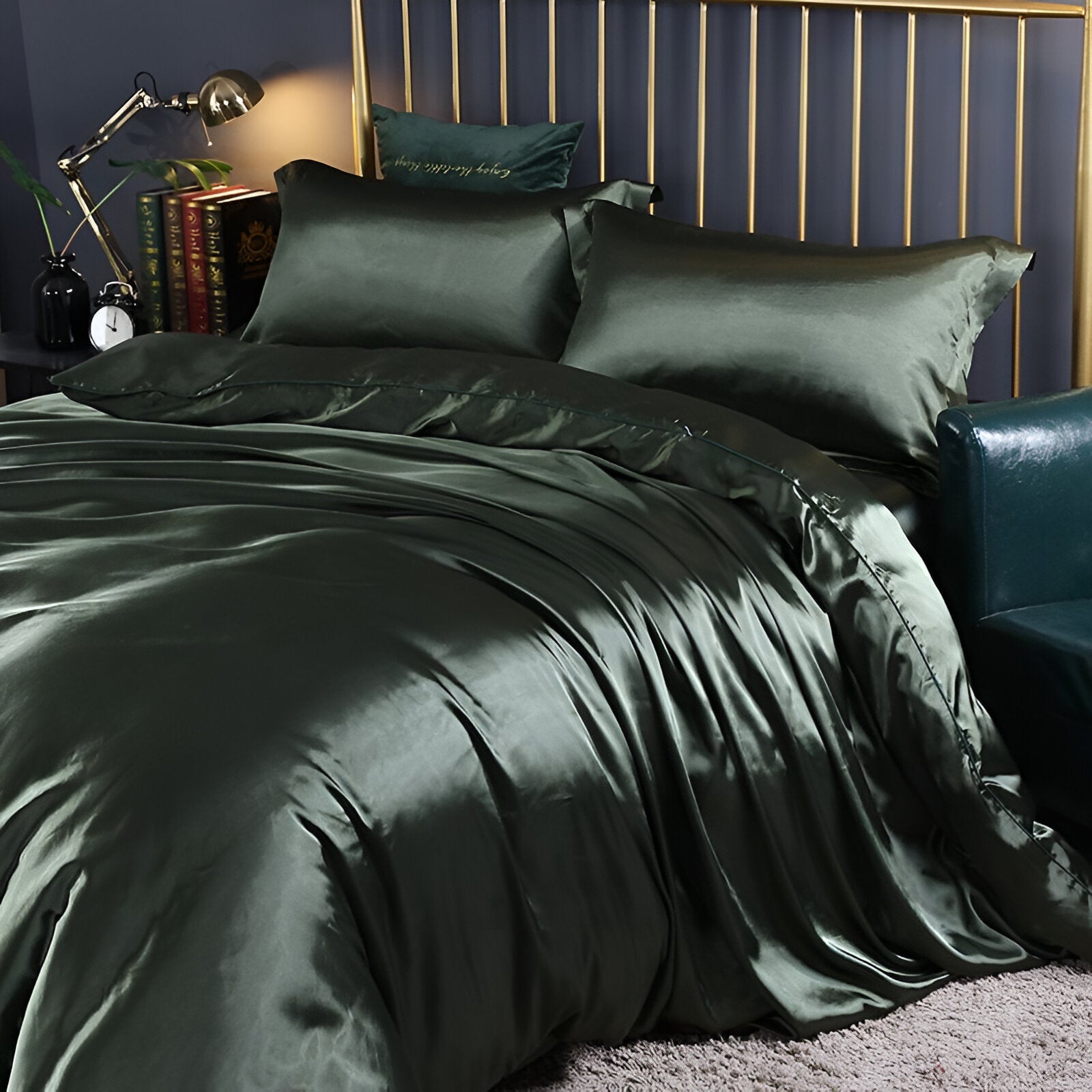 Luxe Silk Duvet - Ensemble de housses de couette en soie de mûrier luxueuse