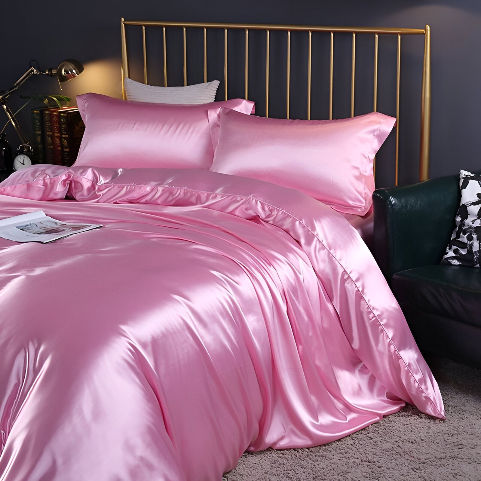 Luxe Silk Duvet - Ensemble de housses de couette en soie de mûrier luxueuse
