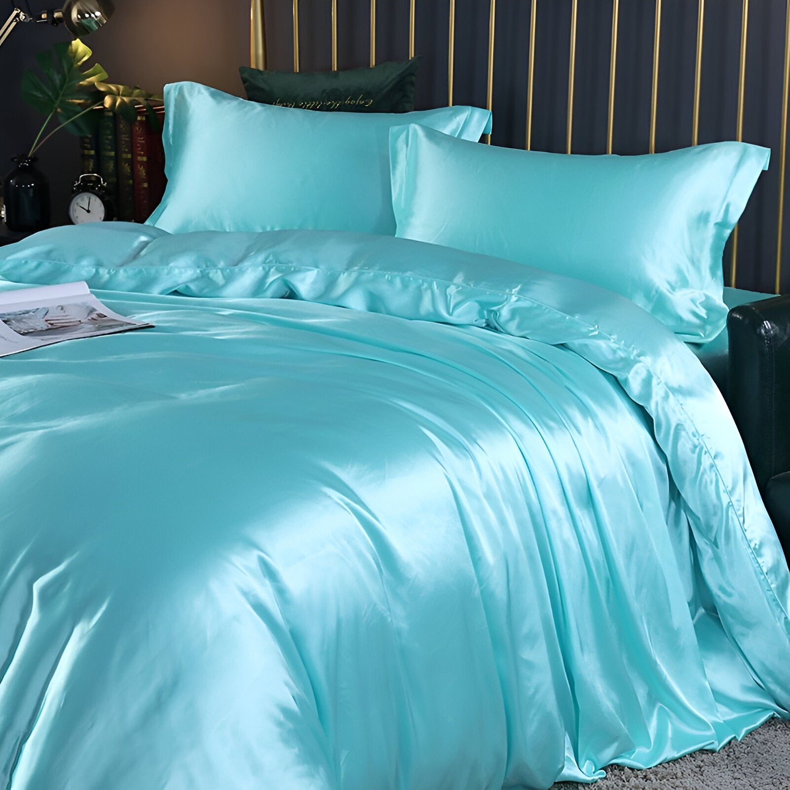 Luxe Silk Duvet - Ensemble de housses de couette en soie de mûrier luxueuse