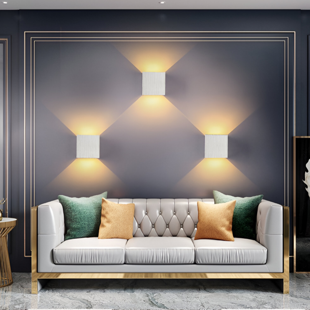 Nordic WallLight - Applique Murale LED Moderne au Design Nordique - Rechargeable par USB