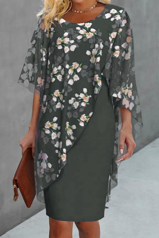 Robe florale élégante pour femme