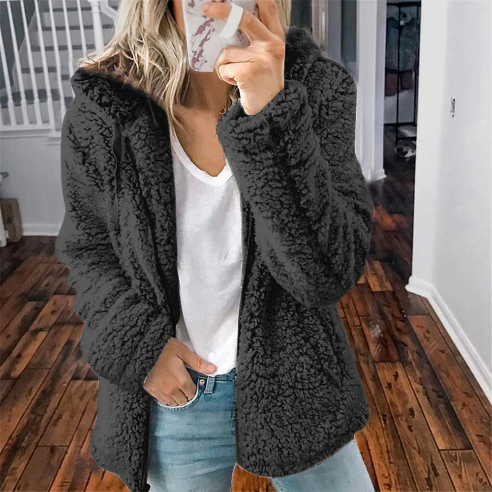 Winter Teddy Jacket pour Femme | Byrd - Veste Douillette d'Hiver