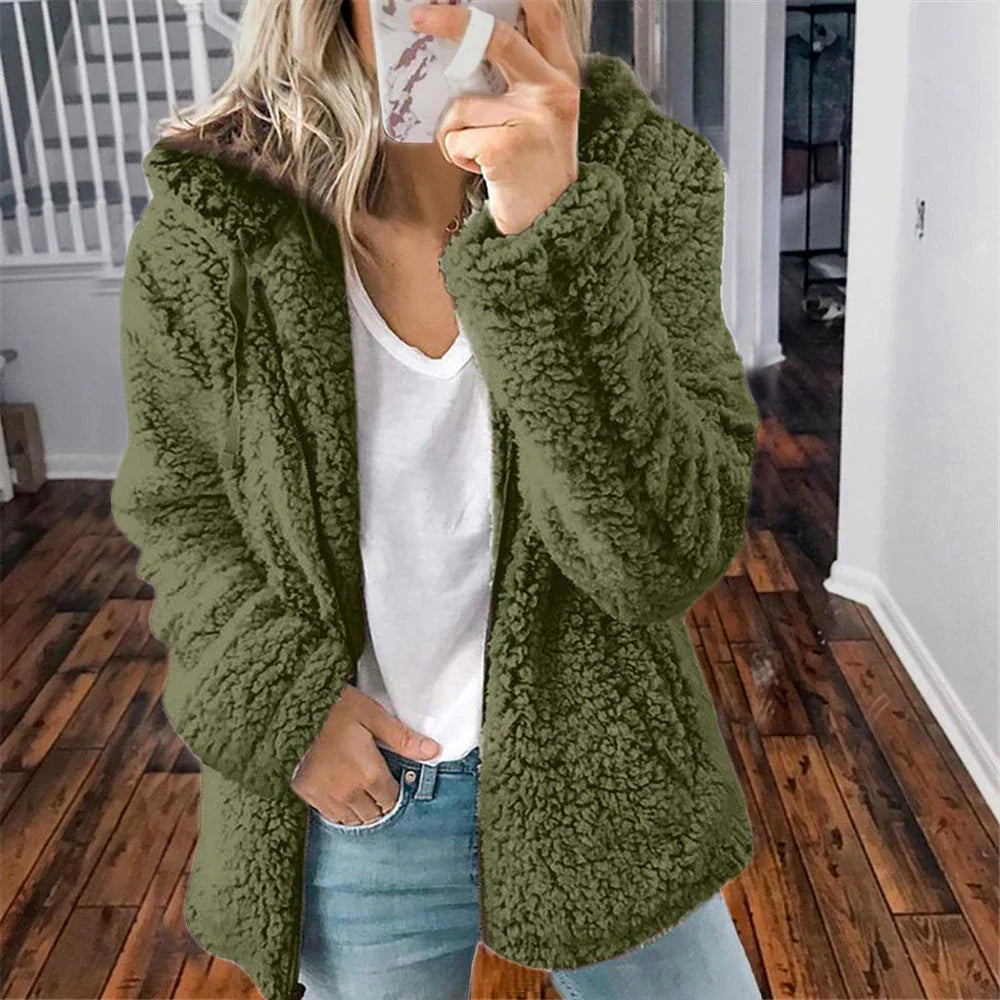 Winter Teddy Jacket pour Femme | Byrd - Veste Douillette d'Hiver