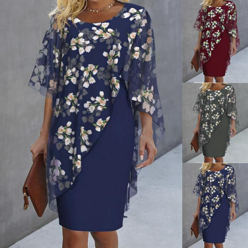 Robe florale élégante pour femme