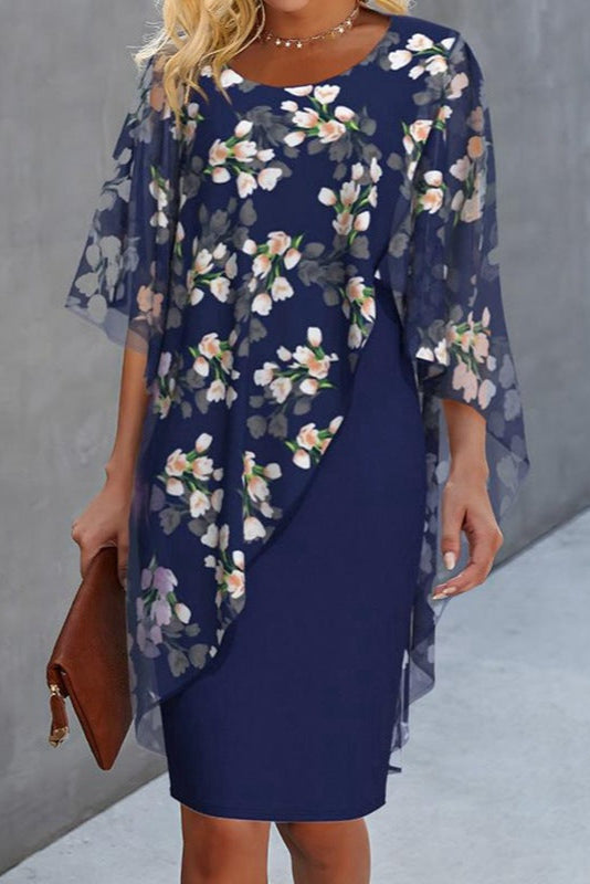 Robe florale élégante pour femme