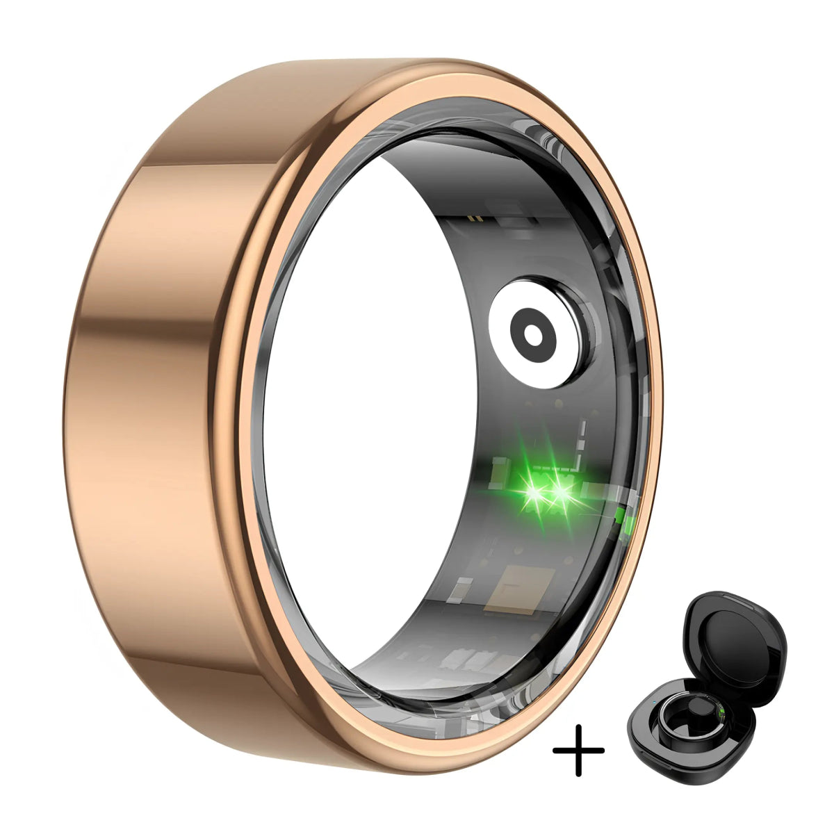 SmartTech - Bague Intelligente avec Suivi de Santé et Notifications-02