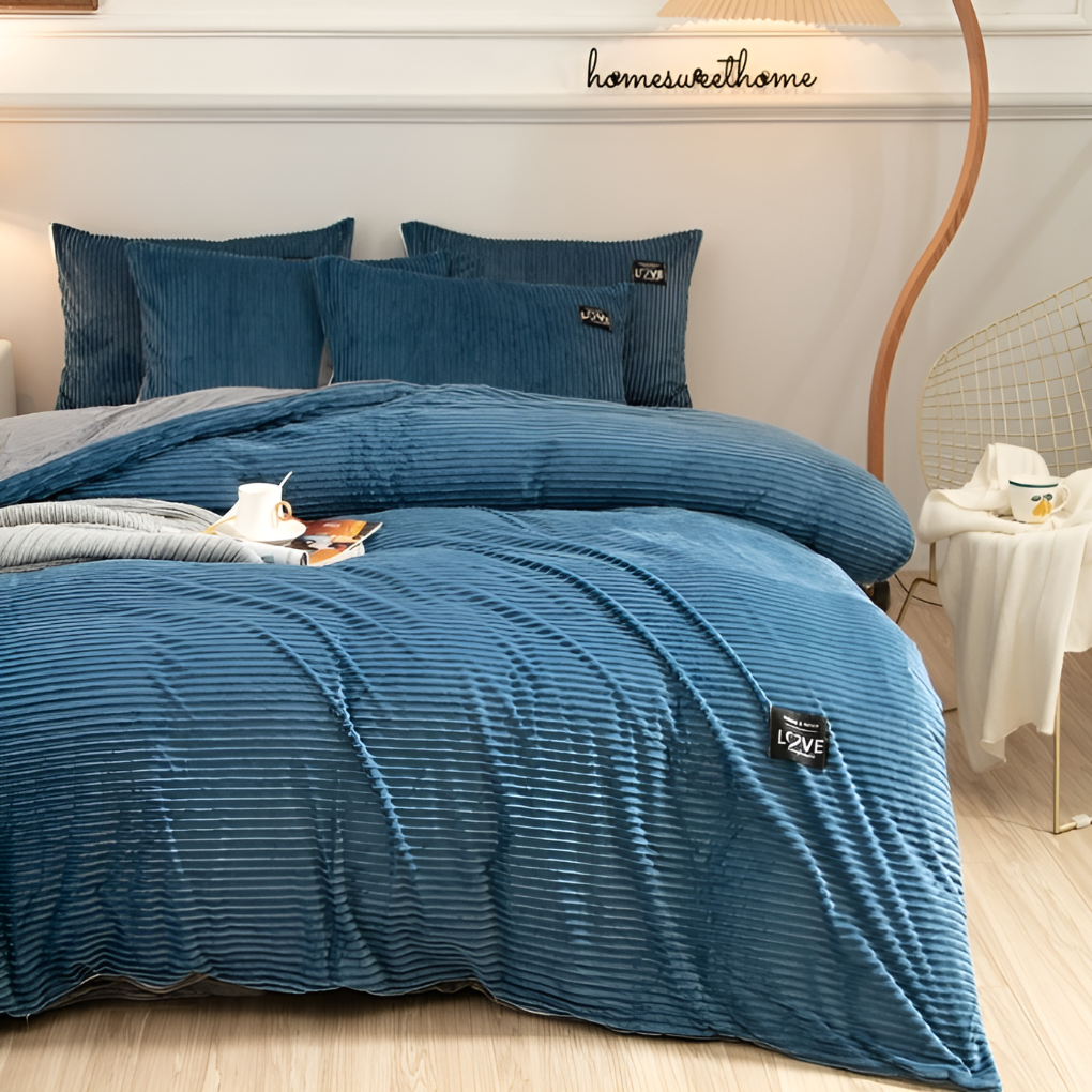 CozyComforter - Housse de Couette Douillette pour un Luxe Ultime Toute l'Année