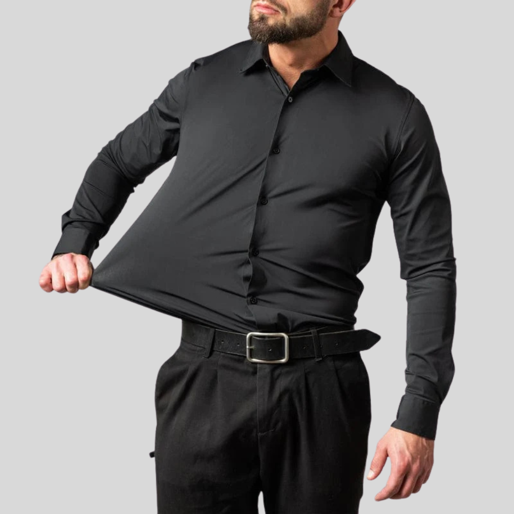 Chemise pour homme sans repassage