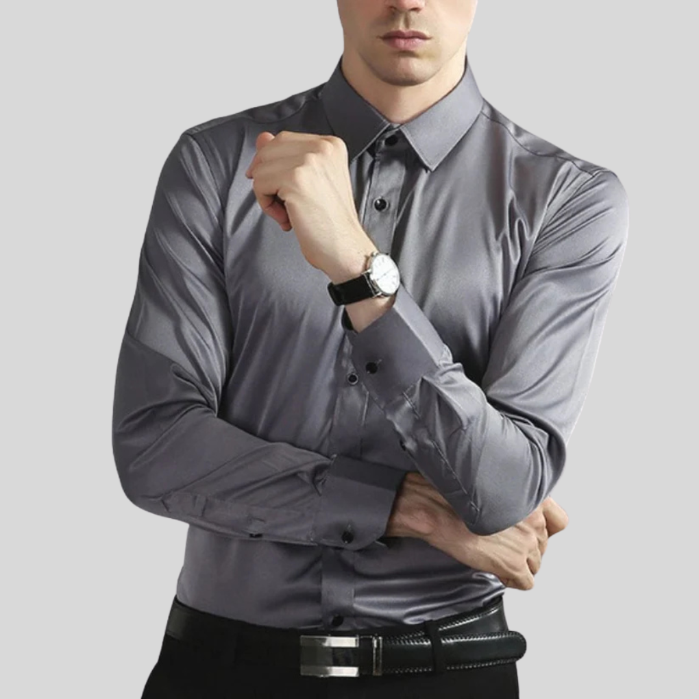 Chemise pour homme sans repassage