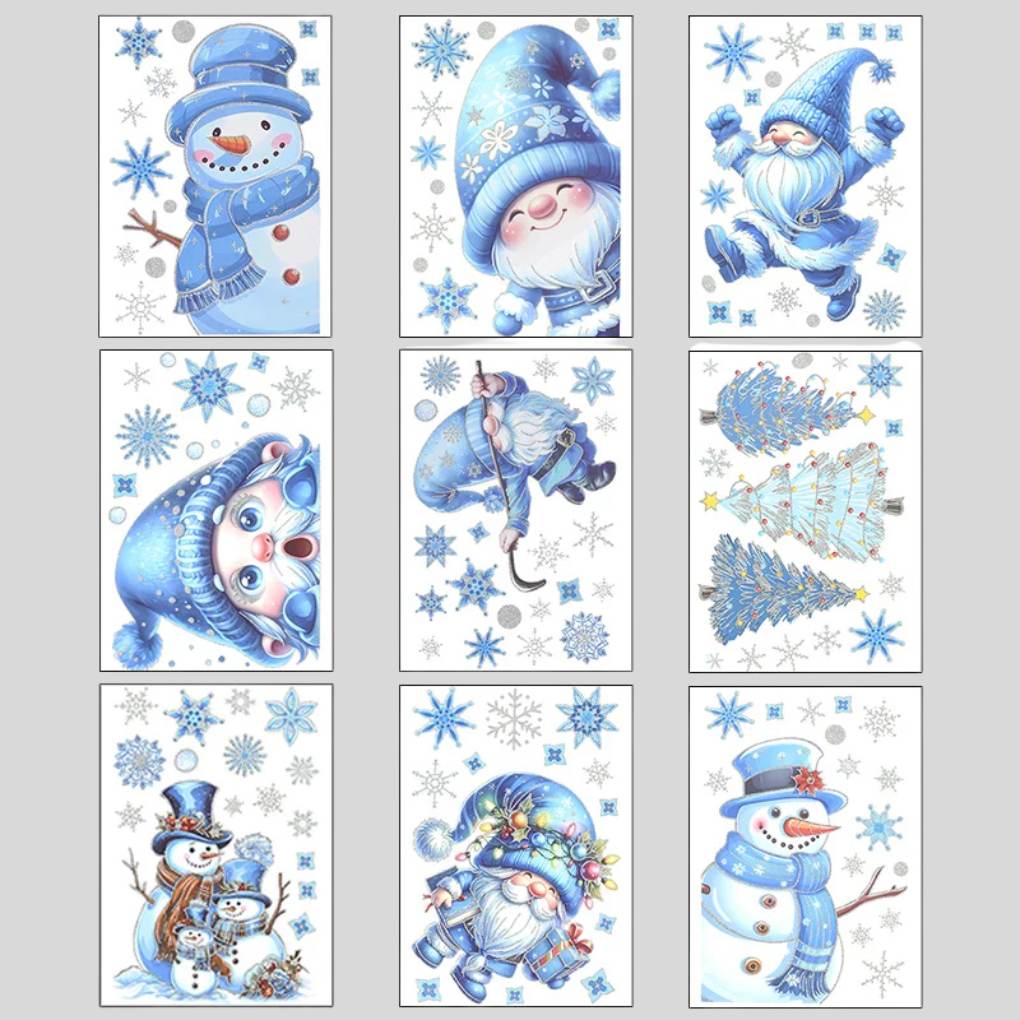 Ensemble d'autocollants de fenêtre